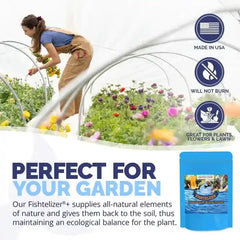 Fishtelizer® - All Natural Patented, Premium Fish Fertilizer For Plants & Vegetables - Fishtelizer® by Advance Intl.
