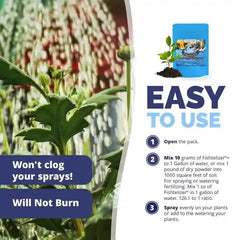 Fishtelizer® - All Natural Patented, Premium Fish Fertilizer For Plants & Vegetables - Fishtelizer® by Advance Intl.