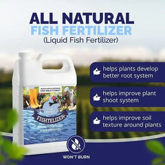 Fishtelizer® - Premium Fish Fertilizer For Plants & Vegetables - Fishtelizer® by Advance Intl.
