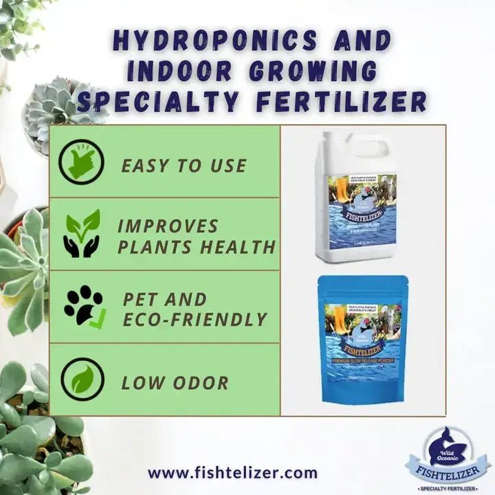 Fishtelizer® - Premium Fish Fertilizer For Plants & Vegetables - Fishtelizer® by Advance Intl.